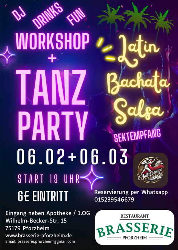 Flyer Workshop + Tanzparty